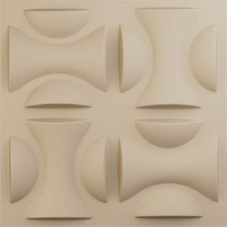 19 5/8in. W X 19 5/8in. H York EnduraWall Decorative 3D Wall Panel, Total 32.04 Sq. Ft., 12PK